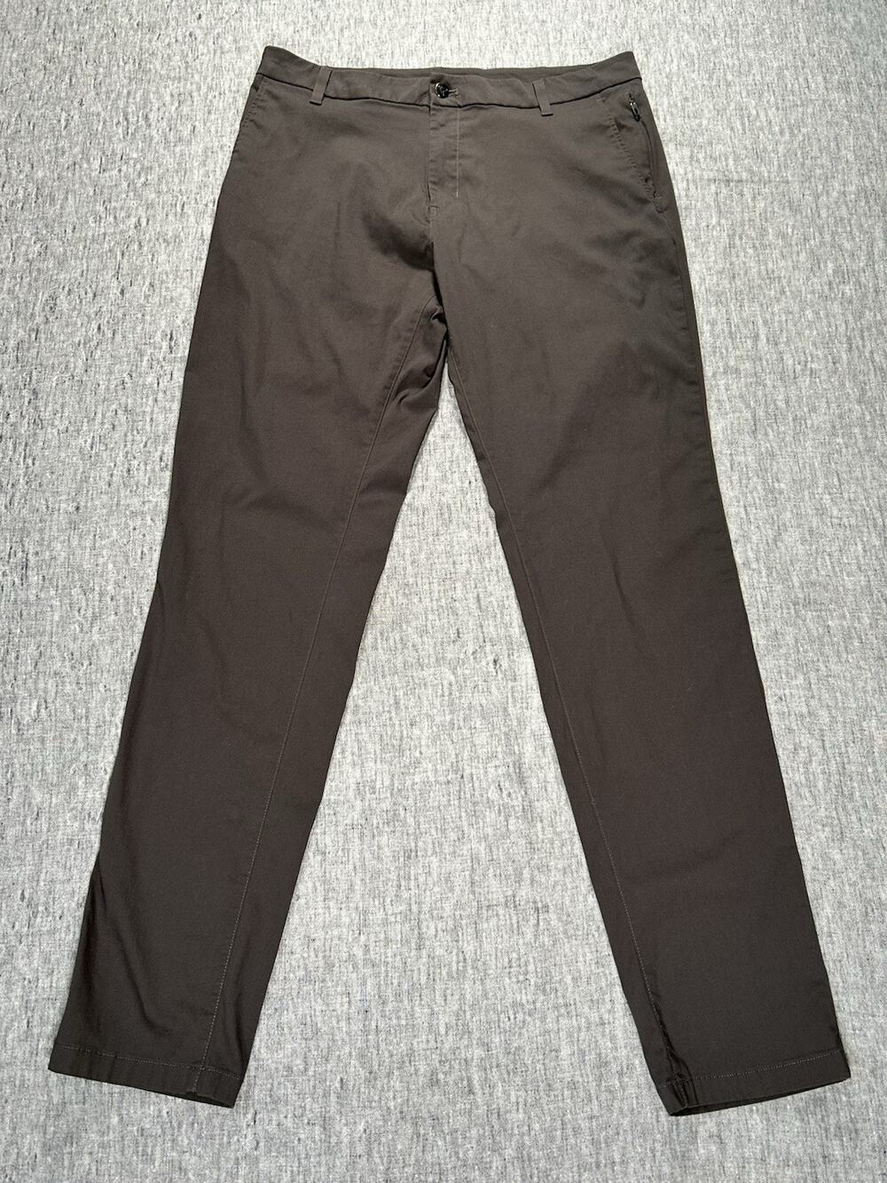 Birddogs Boom For Your Boomstick Pants Mens 34x34 Grey Performance Stretch